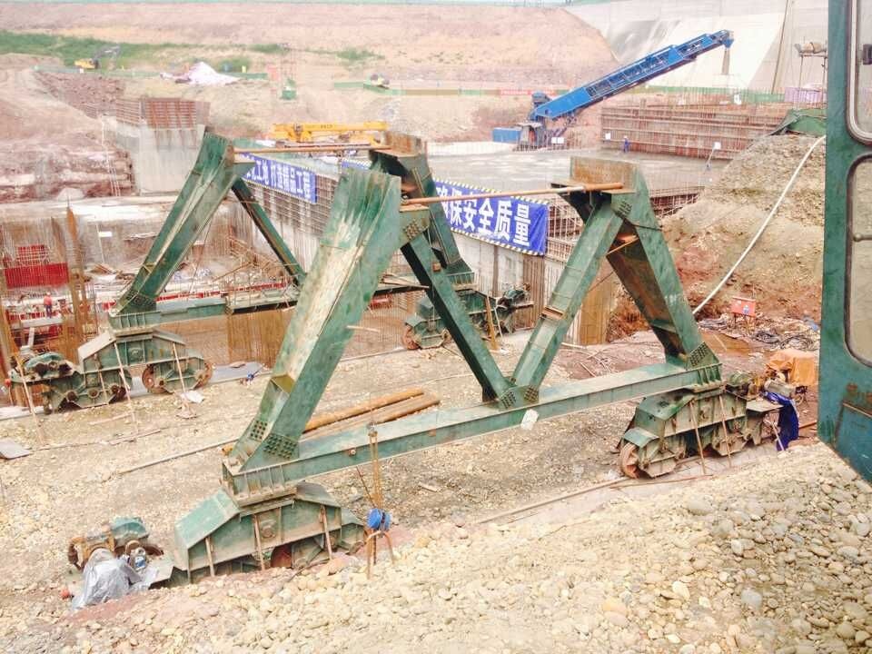 中建四局某水電站安裝HMS8000門(mén)座式起重機(jī)安全監(jiān)控系統(tǒng)二